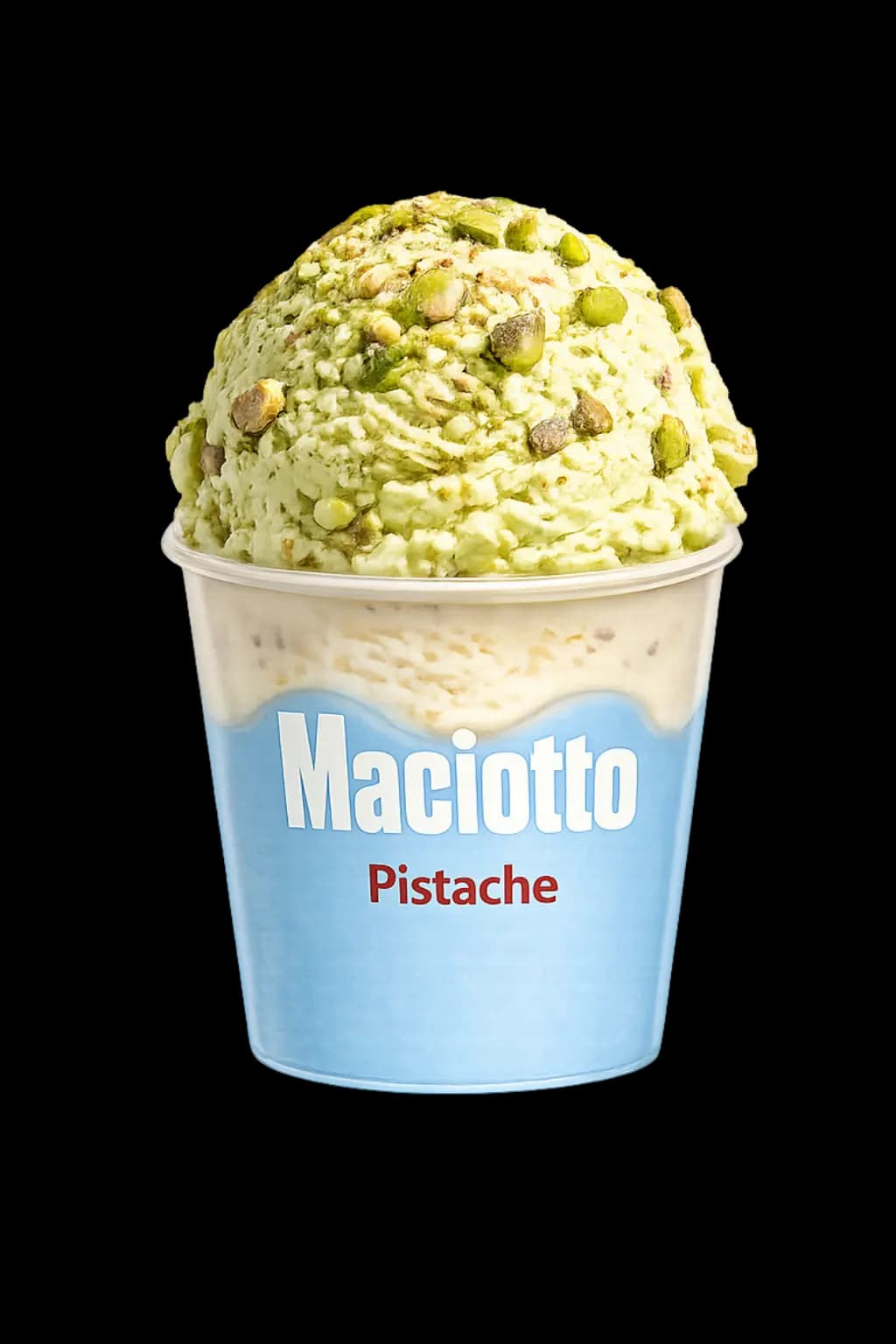 Pistache gelato cup