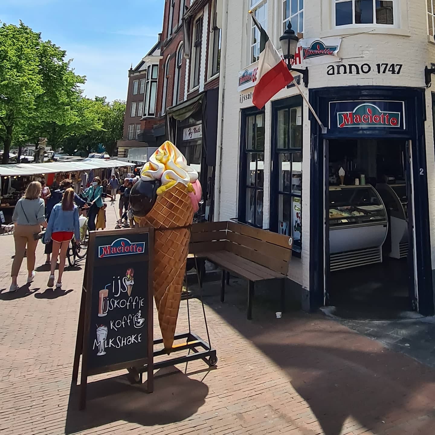 Zomer in Leiden op Instagram
